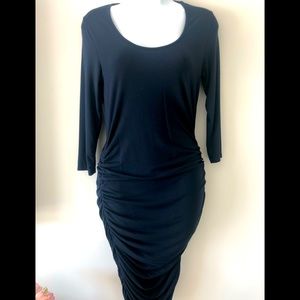 Ingrid & Isabel Shirred Maternity Dress